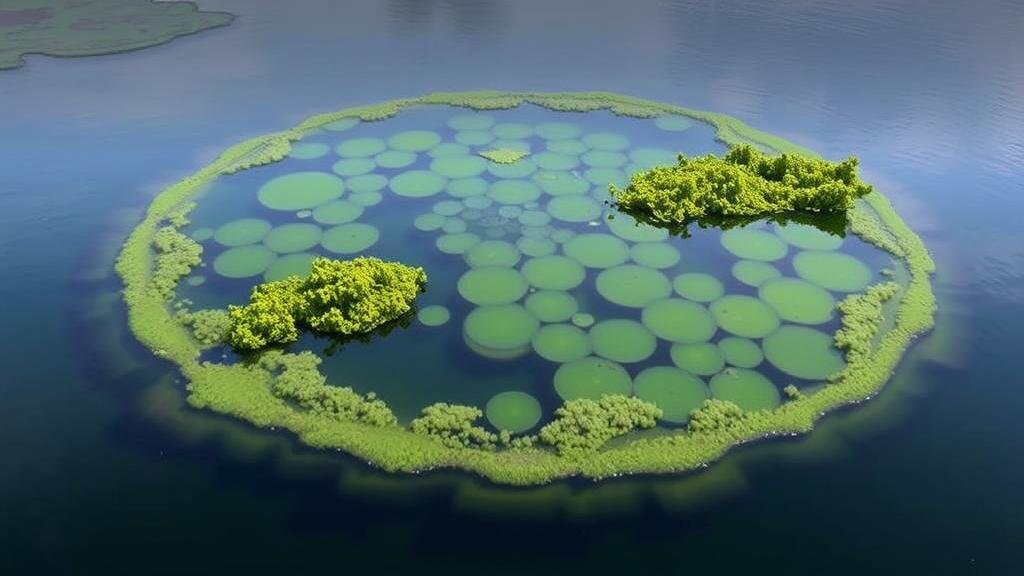 You are currently viewing Searching for the mysterious floating islands of algae said to host entire ecosystems in remote lakes.