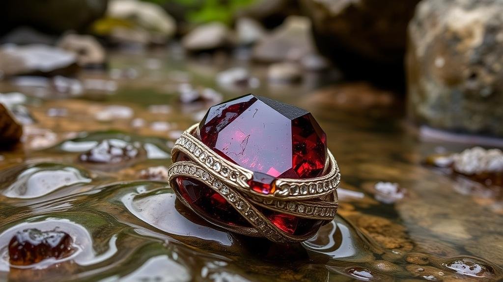 You are currently viewing From Starstone to Earth: Discovering Rare Garnets in Rugged Mountain Streams