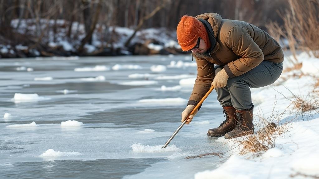 You are currently viewing Detecting in Ice-Covered Riverbanks During Winter for Frozen Artifacts