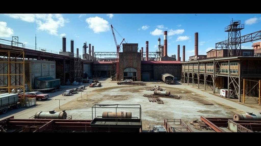 You are currently viewing Abandoned Manufacturing Plants: Hidden Relics of the Industrial Revolution