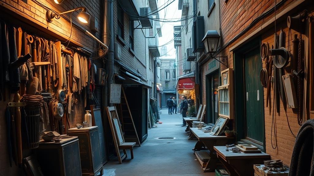 You are currently viewing Exploring Urban Alleyways for Forgotten Tools and Jewelry