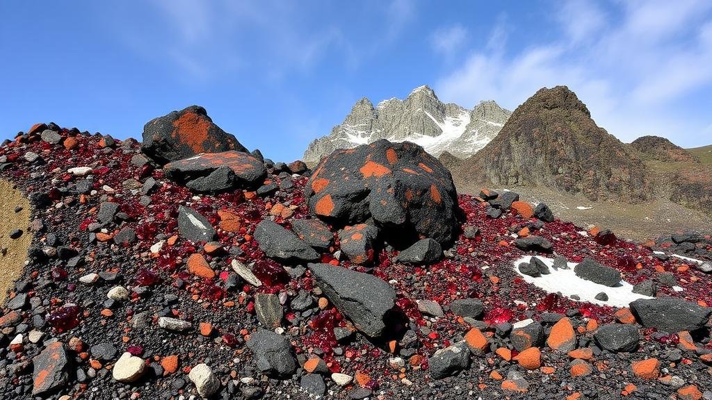 You are currently viewing Unearthing rare garnet-rich schists in Norway’s mountainous terrains.