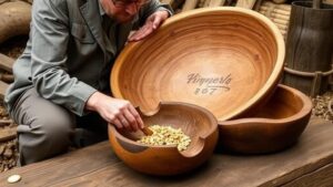 Read more about the article The Use of Hand-Carved Wooden Bowls in Early Gold Panning