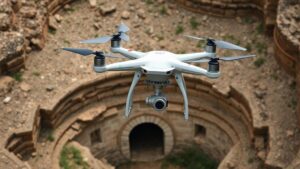 Read more about the article Using drones and remote sensing to locate lost cities and tunnel entrances.