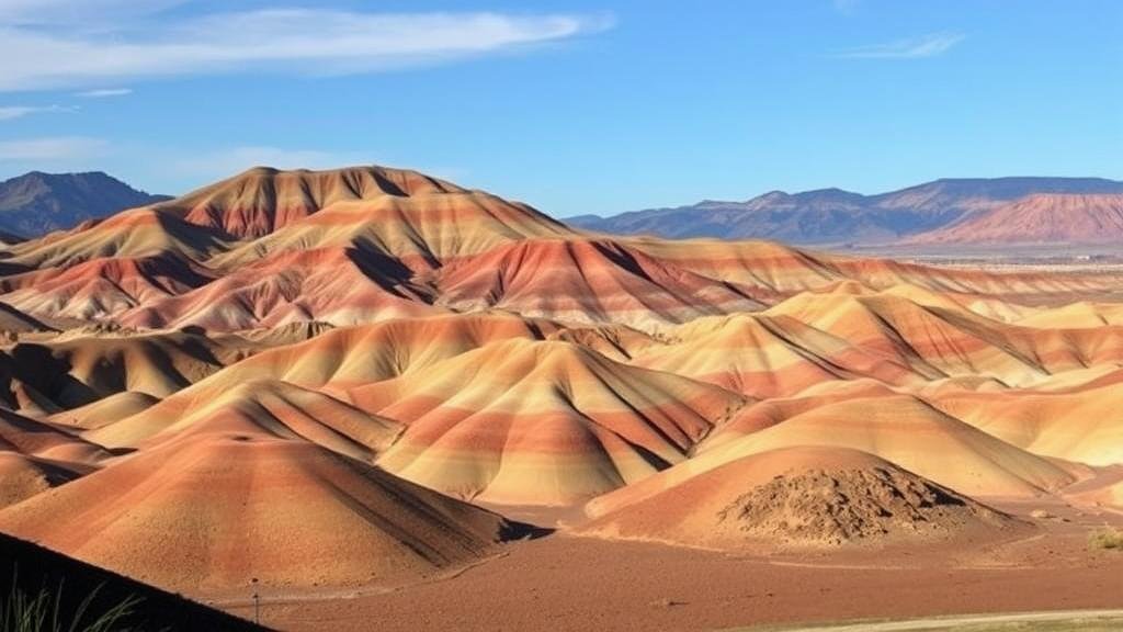 You are currently viewing Documenting the alien-like landscapes of the Painted Hills in Oregon.