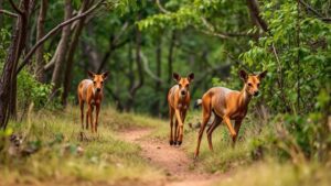 Read more about the article Tracking elusive dhole packs in the dense jungles of India.