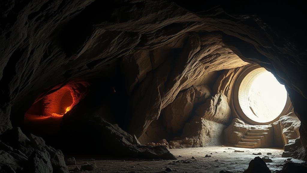 Read more about the article Following the myth of the “Temple of the Forgotten Light,” hidden in a labyrinth of caves.