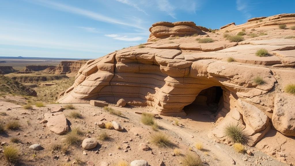 Read more about the article Searching for fossilized dinosaur nests in the rocky outcrops of South Dakota’s Badlands.