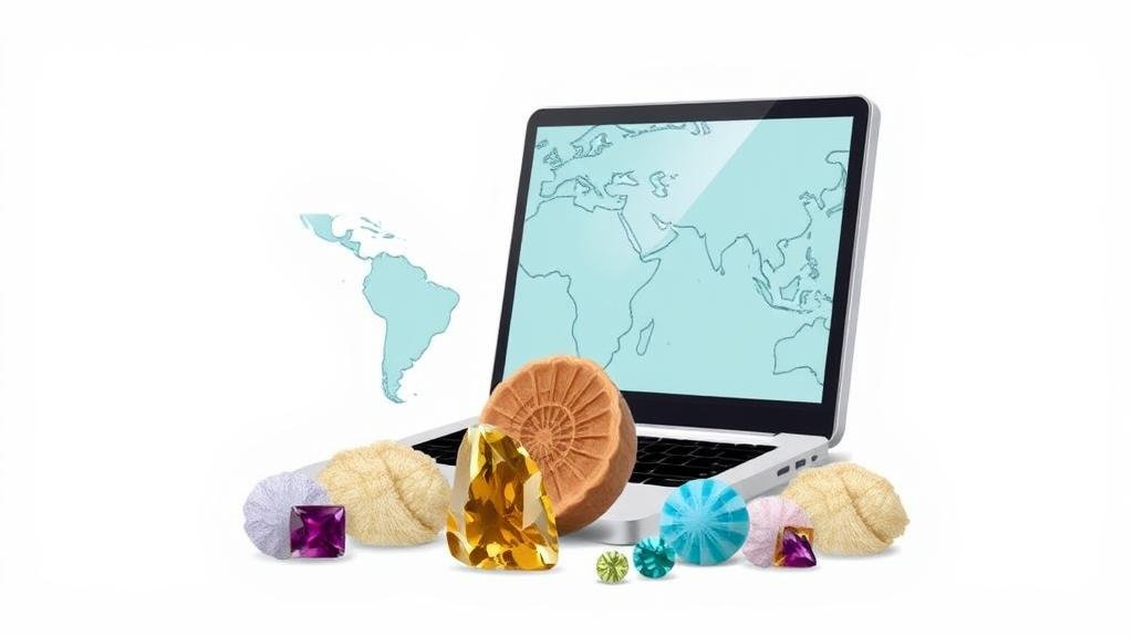 You are currently viewing Using E-Commerce Platforms: Reaching a Global Market for Gems and Fossils