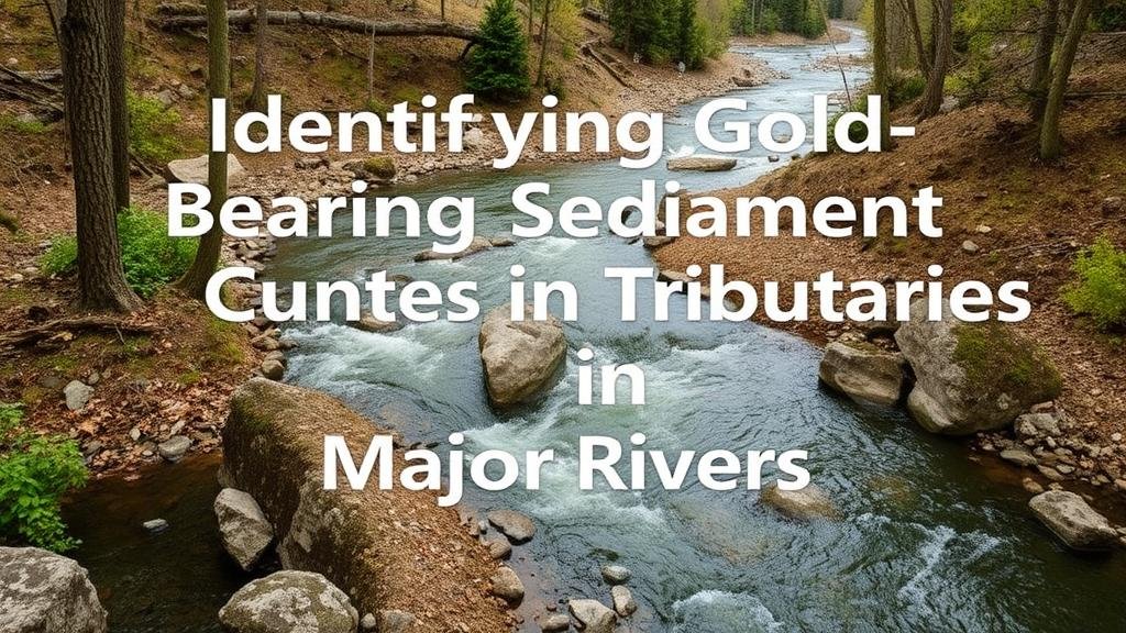 You are currently viewing Identifying Gold-Bearing Sediments in Tributaries Near Major Rivers