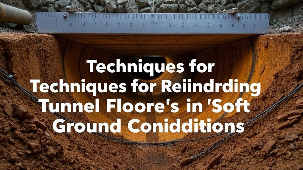 You are currently viewing Techniques for Reinforcing Tunnel Floors in Soft Ground Conditions