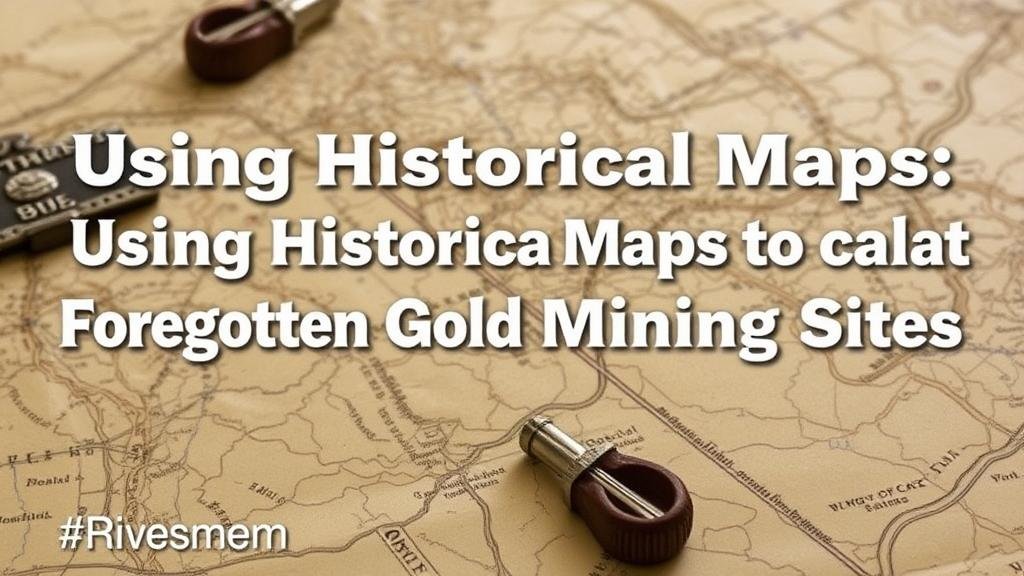 You are currently viewing Using Historical Maps to Locate Forgotten Gold Mining Sites