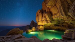 Read more about the article Exploring the “Valley of Celestial Wells,” where starlight is said to infuse the waters with divine energy.