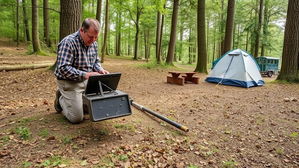 You are currently viewing Detecting for Coins in Old Picnic Areas and Camping Grounds