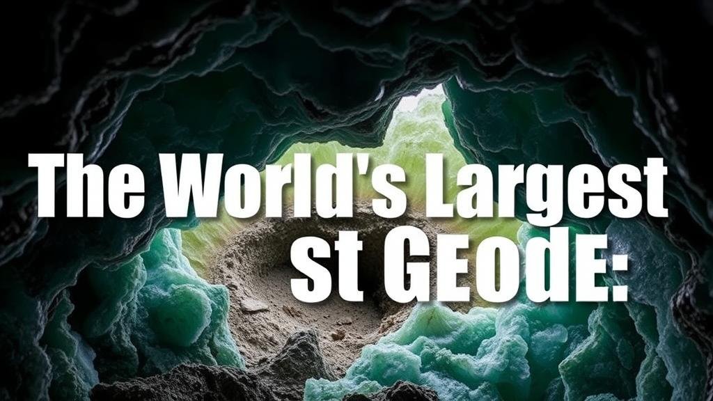 You are currently viewing The World’s Largest Geodes: Cracking Open Nature’s Underground Treasures