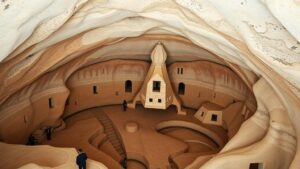 Read more about the article Exploring the purpose of the labyrinth-like tunnels beneath Cappadocia in Turkey.