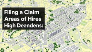 Read more about the article Filing a Claim in Areas of High Claim Density: Strategies and Risks