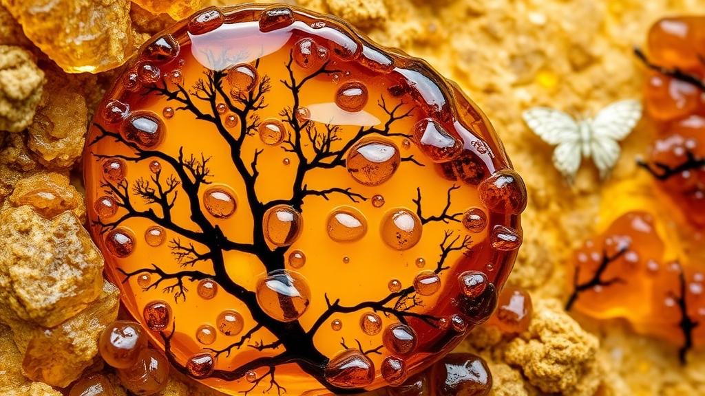 You are currently viewing Amber Secrets: Prehistoric Ecosystems Revealed in Fossilized Resin