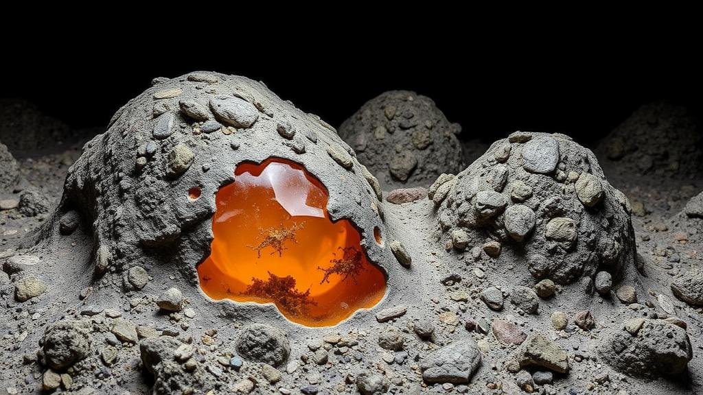 You are currently viewing Exploring rhyolite domes in the Kneeling Nun formation for collectible lithophysae and volcanic inclusions.