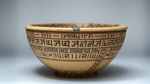 Read more about the article Exploring the mysterious inscriptions of the Fuente Magna Bowl, linked to Sumerian script.