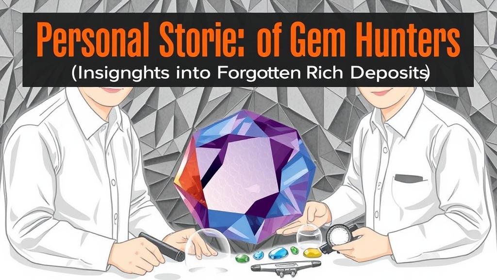 You are currently viewing Personal Stories of Gem Hunters: Insights into Forgotten Rich Deposits