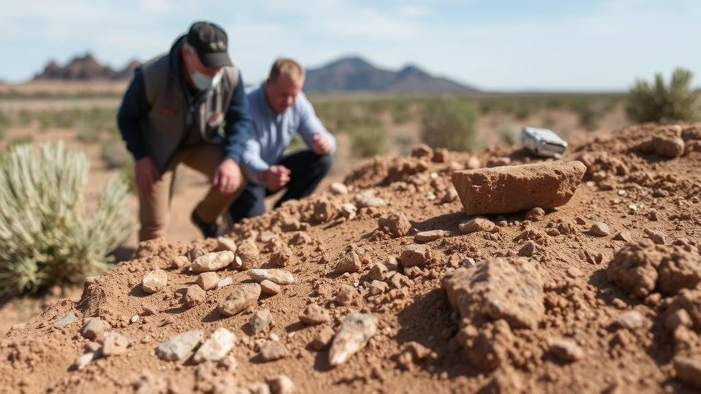 You are currently viewing Searching for ancient artifacts and chert tools along the prehistoric trade routes near Hatch.