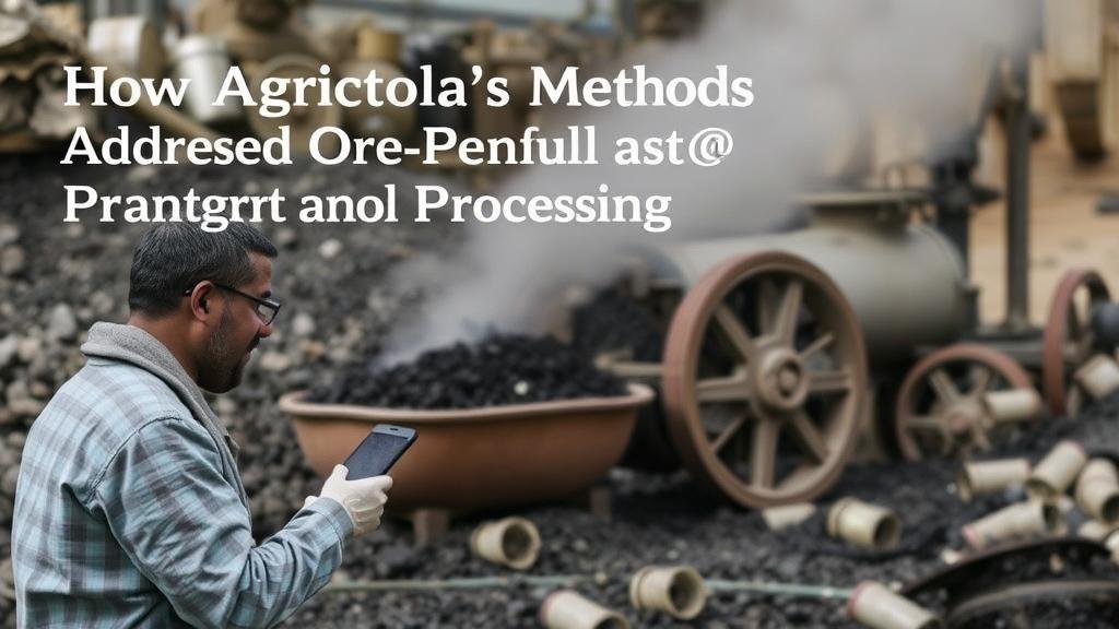 You are currently viewing How Agricola’s Methods Addressed Ore Loss During Transport and Processing