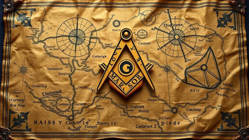 You are currently viewing Understanding How Masonic Symbols Were Incorporated in Treasure Maps