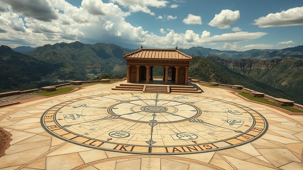 You are currently viewing Mapping the “Temple of the Four Winds,” aligned perfectly with cardinal directions.