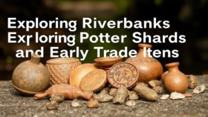 Read more about the article Exploring Riverbanks for Pottery Shards and Early Trade Items