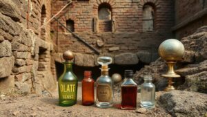 Read more about the article Unearthing Rare Perfume Bottles in Historic Mansion Ruins