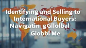 Read more about the article Identifying and Selling to International Buyers: Navigating Global Markets