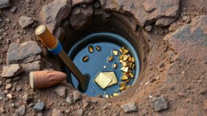 Read more about the article Recovering Gold From Natural Potholes in Bedrock Using Minimal Tools