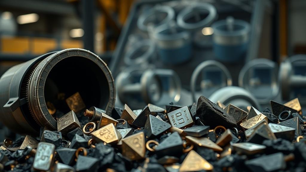 You are currently viewing Recovering Valuable Metals From Ore Residue and Scrap Materials