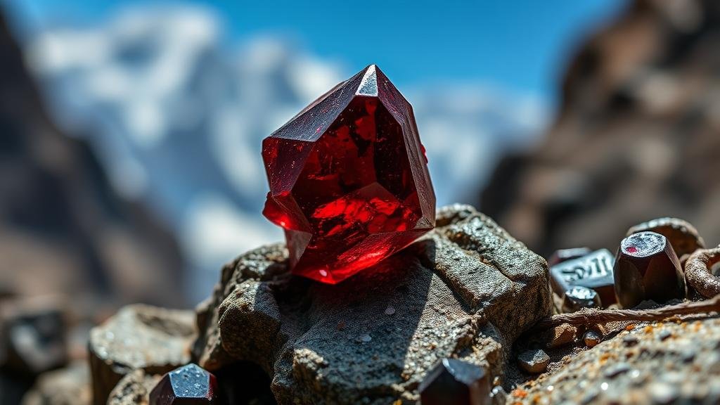 You are currently viewing Discovering rare garnets in the high-altitude mines of Nepal’s Himalayan ranges.