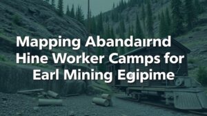 Read more about the article Mapping Abandoned Mine Worker Camps for Early Mining Equipment