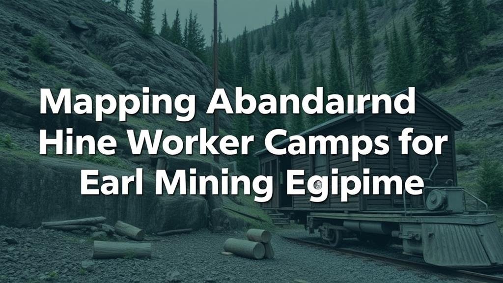 Read more about the article Mapping Abandoned Mine Worker Camps for Early Mining Equipment