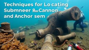 Read more about the article Techniques for Locating Submerged Cannons and Anchor Relics