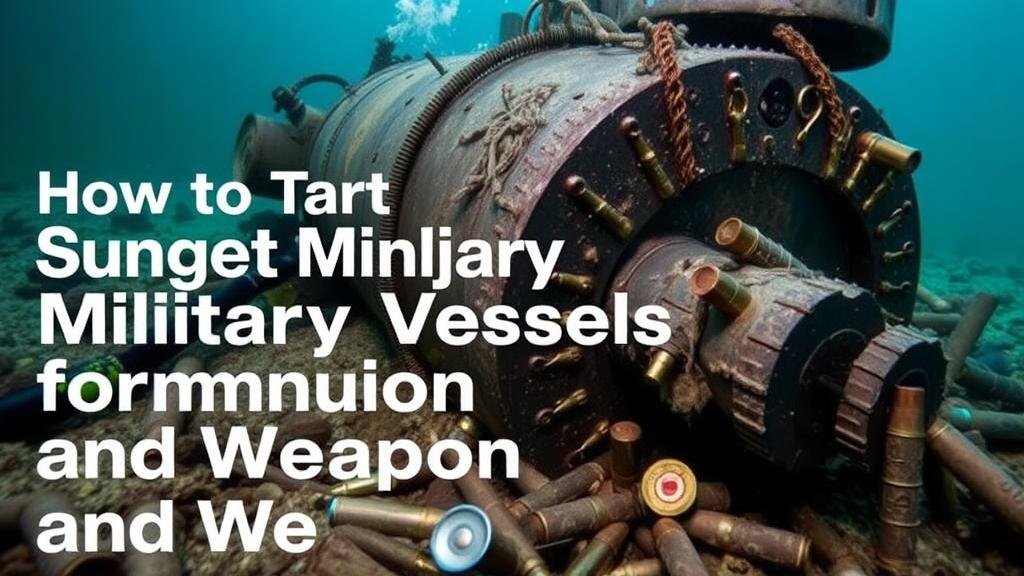 You are currently viewing How to Target Sunken Military Vessels for Ammunition and Weapon Relics