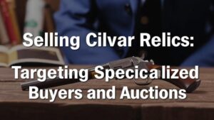 Read more about the article Selling Civil War Relics: Targeting Specialized Buyers and Auctions