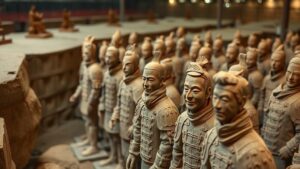 Read more about the article Investigating the “Terracotta Warriors,” an army of life-sized figures buried with China’s first emperor.