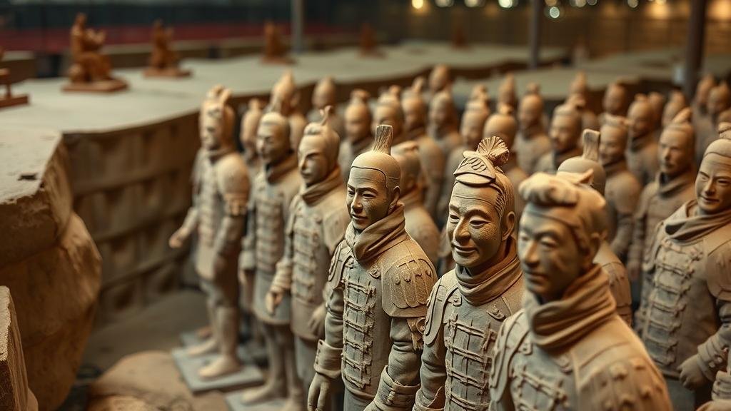 You are currently viewing Investigating the “Terracotta Warriors,” an army of life-sized figures buried with China’s first emperor.