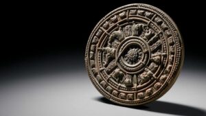 Read more about the article Unraveling the mystery of the Phaistos Disc, an undeciphered artifact from ancient Crete.