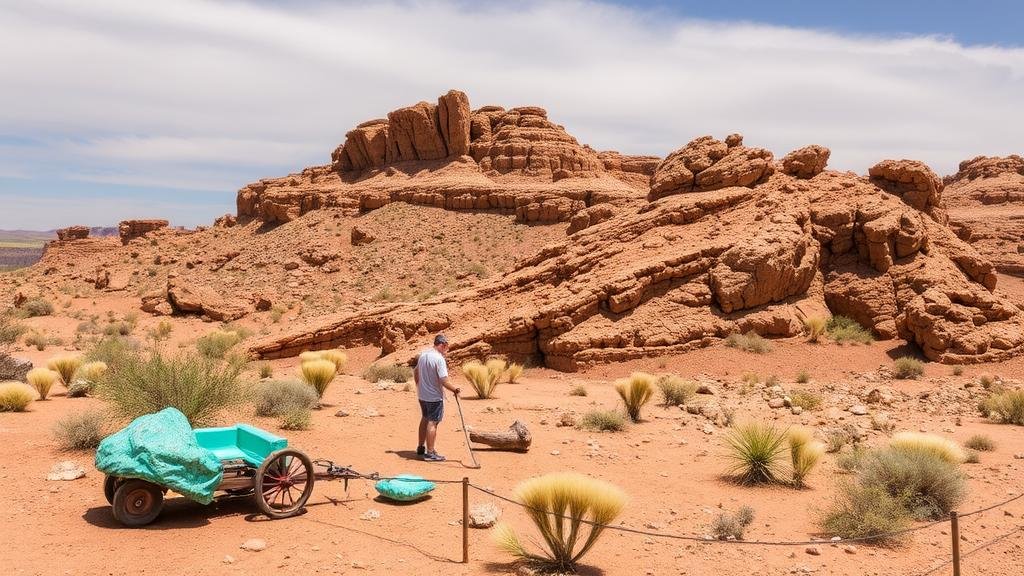 You are currently viewing Turquoise Treasures of the Desert: Rediscovering Ancient Mining Areas