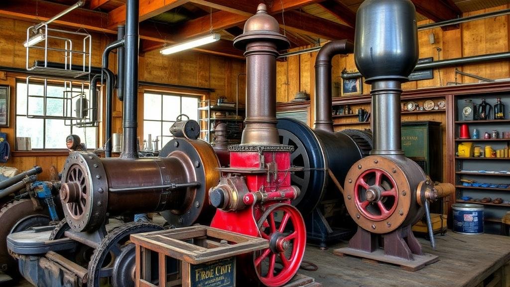 You are currently viewing Exploring Historical Steam Engine Repair Shops for Industrial Relics