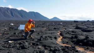 Read more about the article Detecting in Lava Fields for Signs of Ancient Trade Routes and Lost Items