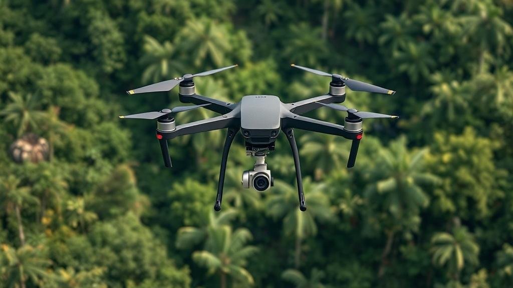 You are currently viewing Using drone technology to map unexplored jungle terrain.