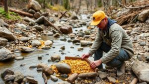 Read more about the article Early Placer Mining Methods: Recovering Gold From Floodplains