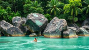 Read more about the article Discovering the presence of jade boulders in the riverbeds of Myanmar’s Kachin State.