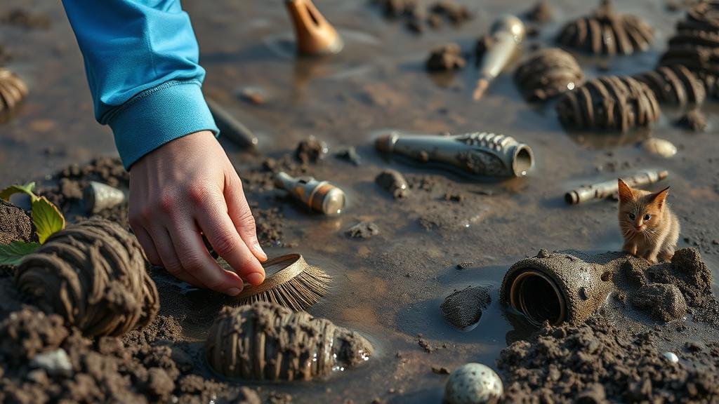 You are currently viewing Detecting in Waterlogged Basins and Ponds for Relics Preserved in Mud